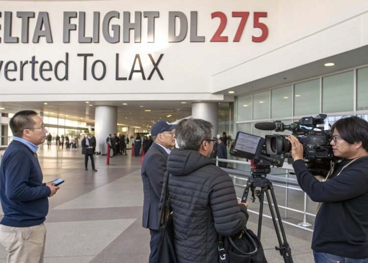 Delta Flight DL275 Diverted to LAX