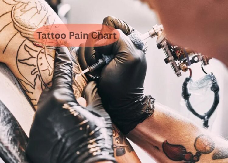 Tattoo Pain Chart